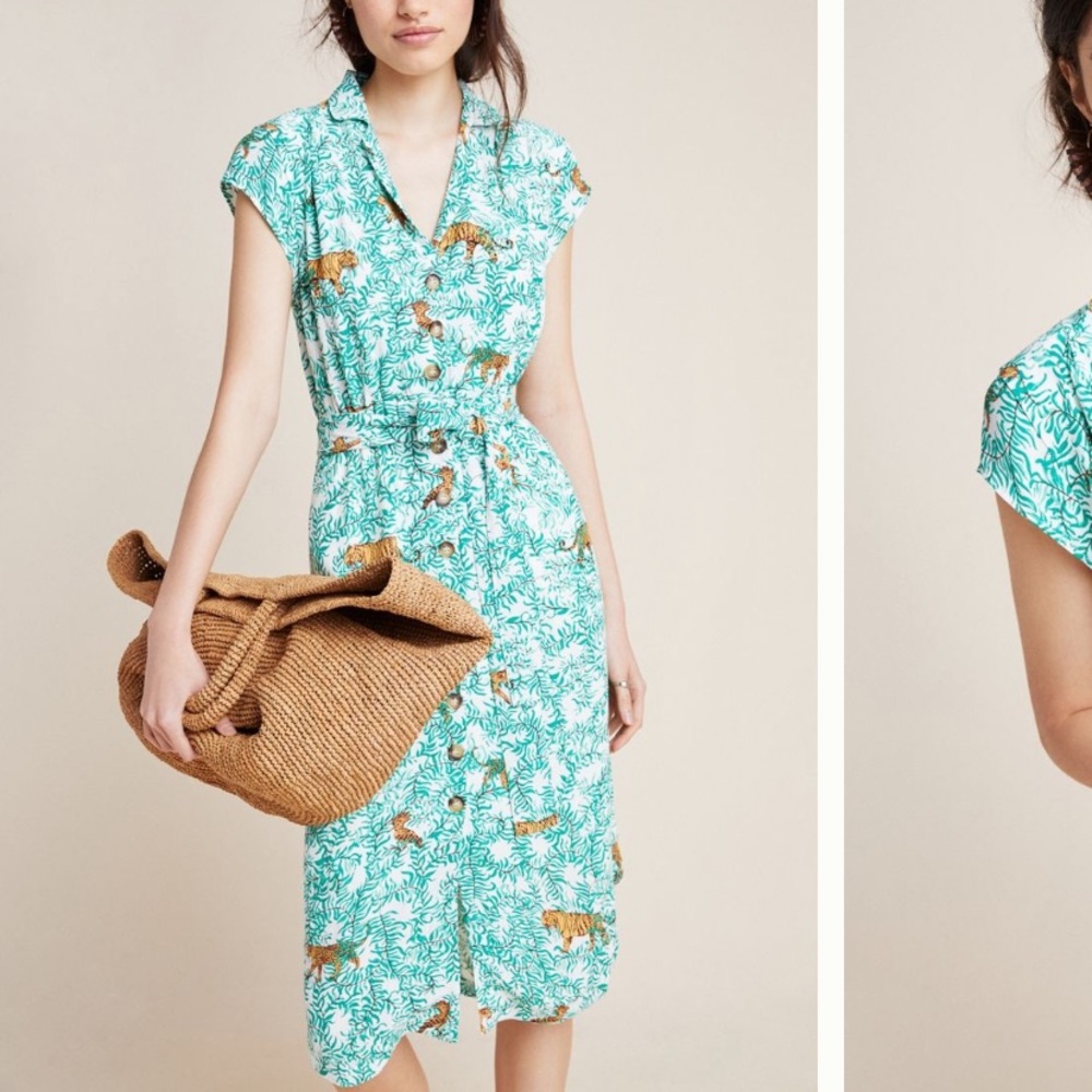 Anthropologie Catherine Shirtdress
